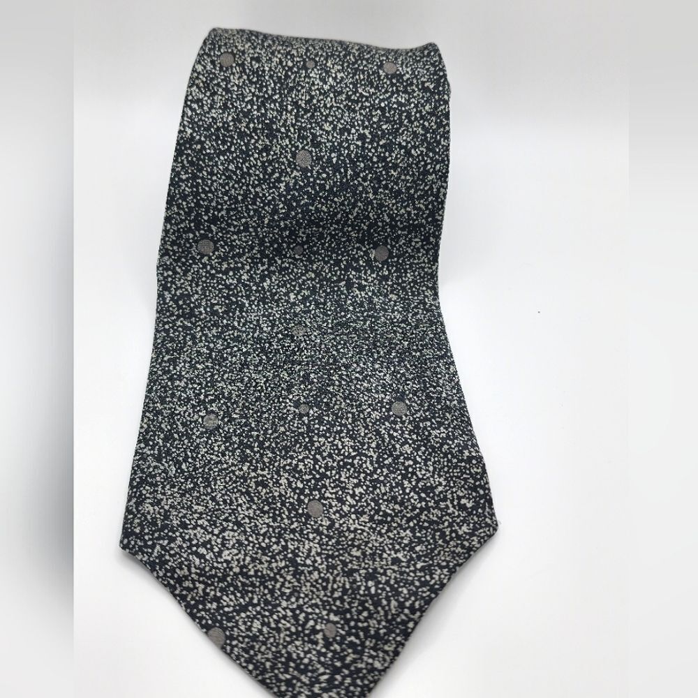 Men's Anne Klein Vintage Pebbled Silk Tie